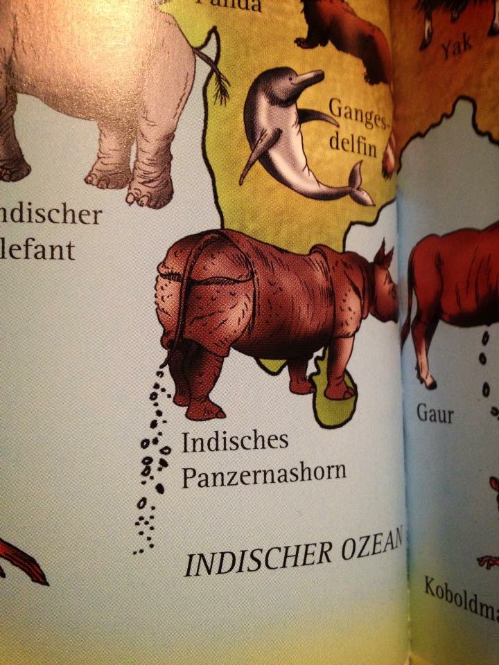 camparian_'s tweet photo. Neffe: Guck mal das Nashorn kackert.

Ich: Nein - Das sind die Malediven

#layoutfail https://t.co/l1wt1hJZ9T