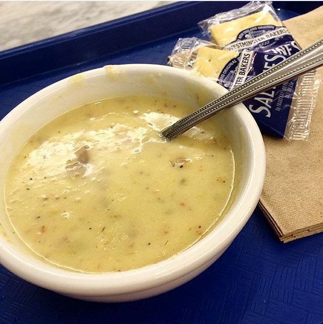 LiquidlunchCT's tweet photo. Baked potato soup = perfect comfort food!

📷: https://t.co/9qteHkIBgK https://t.co/Iegb9RDM8V