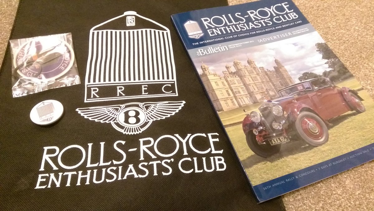 DanFurr's tweet photo. I am now a fully paid-up member of the Rolls-Royce Enthusiasts Club. Nice. #SilverShadowII #AboutTime #FlyingShares https://t.co/2eUGlxyEoy