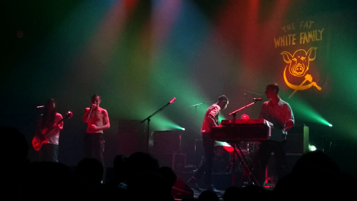 raphaelcouyo's tweet photo. The Fat White Family #lastnight #inrocksfestival #InrocksPhilips #stereolux #Nantes #OnlyMusicCanSaveUs https://t.co/xYiAXQNnxe