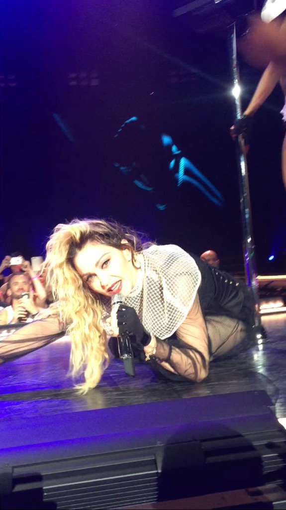 @Madonna Thank you for the show and your pray for #SupportParis in Stockholm last night! Luv u & see u in Amsterdam