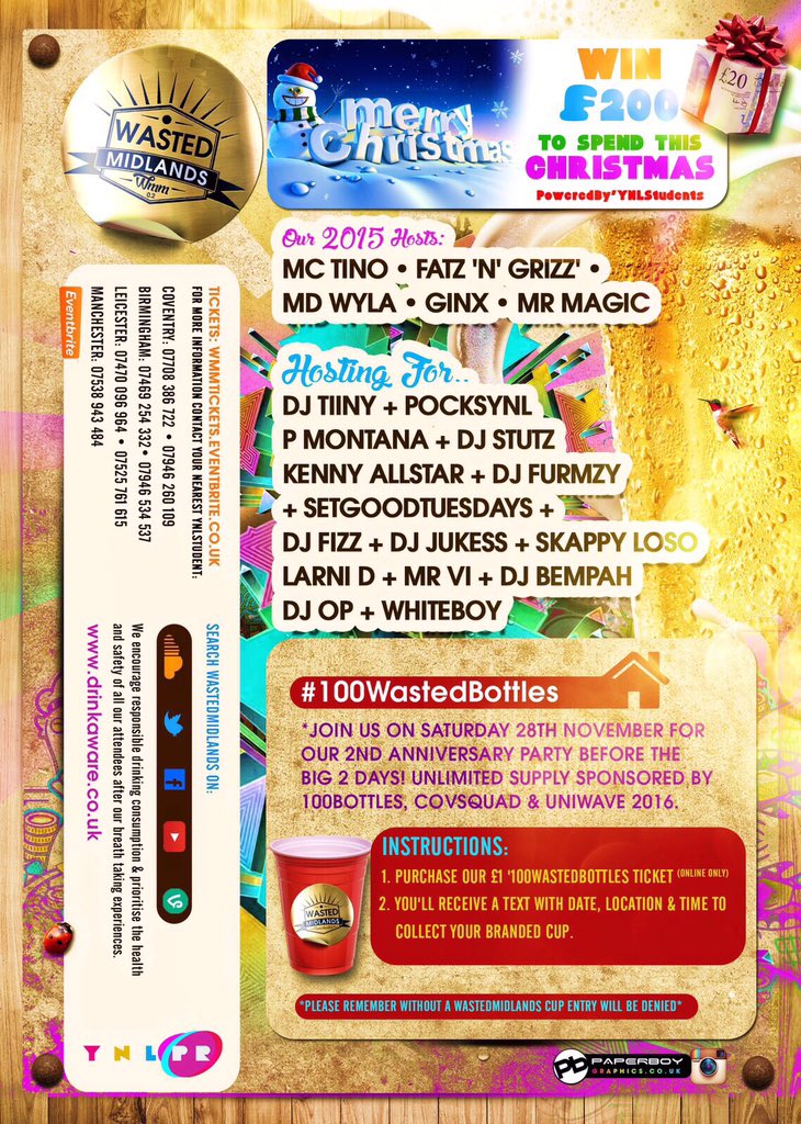 BaBa_Barns's tweet photo. FAM #WastedMidlands is going to be 🔥🔥🔥🔥🔥🔥🔥🔥
#WMM2.0 https://t.co/rhTLpcAmmH