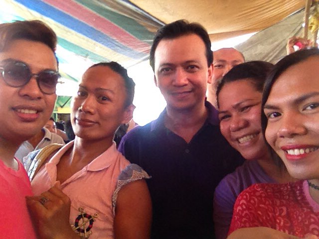 cedotesivan's tweet image. antonio trillanes! visited negros occ.