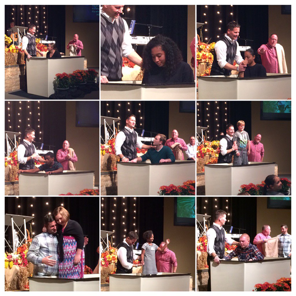 TheBridgeGA's tweet photo. 15 baptized today @The Bridge, to God be the glory. Here are a few pics of today! #identifiedwithChrist https://t.co/JMZViBKuW9