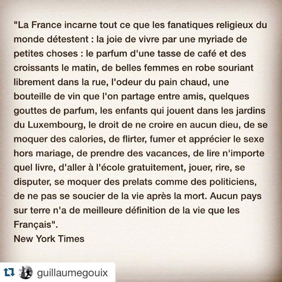 JeSuisFrancais3's tweet photo. Le magnifique texte paru hier dans le New York Times.
Si vous n'avez pas encore lu sa traduction en français ! https://t.co/uBEhavjPiQ