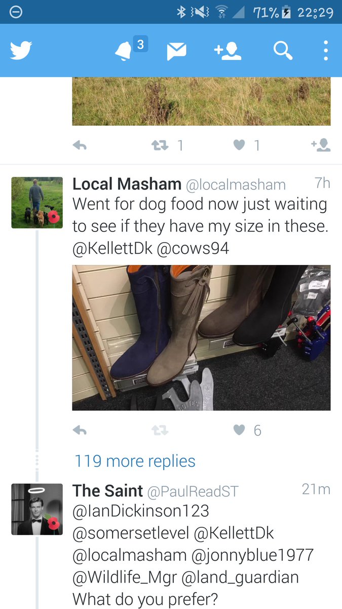 PairDropped's tweet photo. My timeline has been rather busy tonight.
Thanks for an interesting evening @localmasham 😂😂😂
#119AndCounting https://t.co/fa4050c6DG