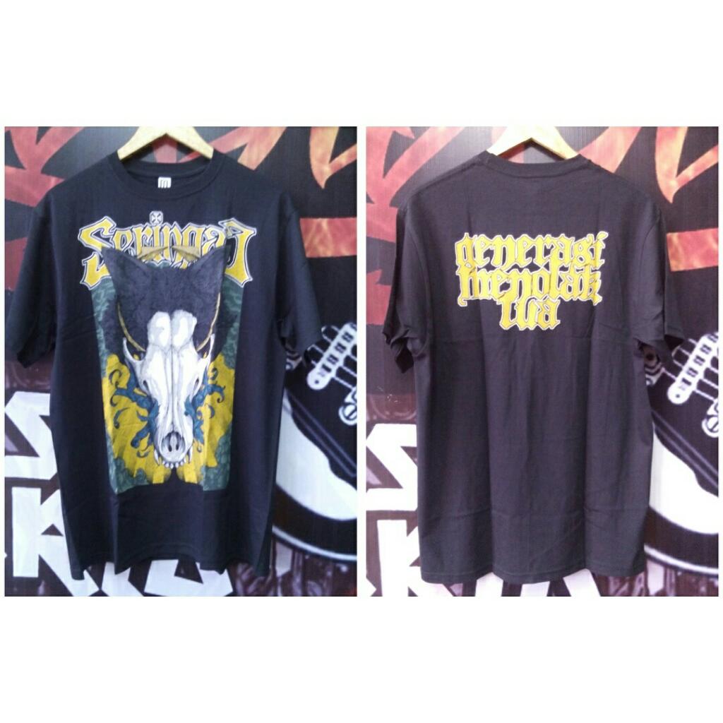 AVROCK MUSICWORLD
Info Pemesanan : Pin BB 54250C2B/081235568969
Ts.Seringai - generasi |size L | IDR 135K