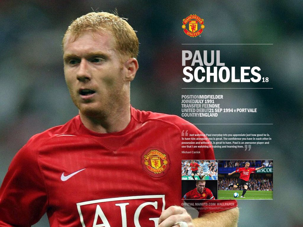 Happy birthday Paul Scholes  