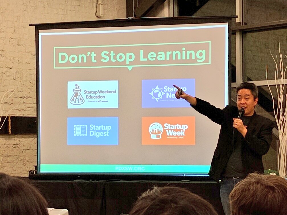 Michael_L_Quinn's tweet photo. #PDXSW #GSB2015 #gsboregon #StartupWeekend @LeePNgo https://t.co/YsYGuJsrsk