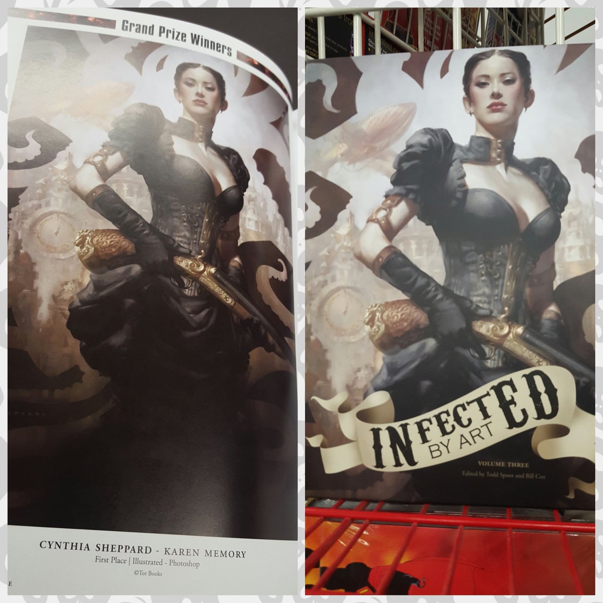 look what I stumbled upon at the comic book store! <a href="/matociquala/">Elizabeth Bear</a> <a href="/SheppardArts/">Cynthia Sheppard</a>