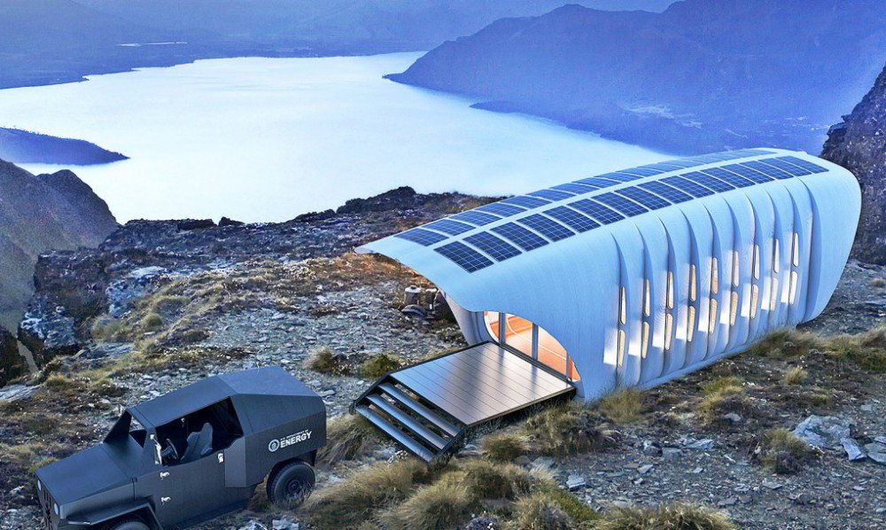 techadd1's tweet image. SOM’s new 3D-printed building is powered by a car! More info: goo.gl/xDHH1y?eS0g