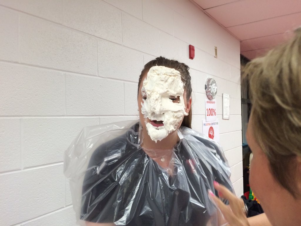 ShelleyKuzma's tweet photo. Good sports Cindy & Beth you took those pies for @brantunitedway like champs @UnitedWayBH #TogetherWeArePossibilty https://t.co/pAy1NU1AIC