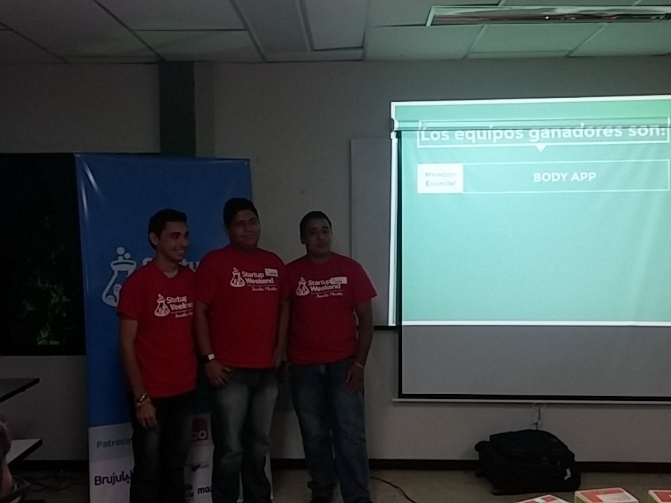 swsantamarta's tweet photo. #BodyApp Mención especial #SwSantaMarta #PitchTime #GSB2015 @puntoCO  @Brujulab  @p4sco  @FundaTIC  @mozillacolombia https://t.co/YAAXolrmeB