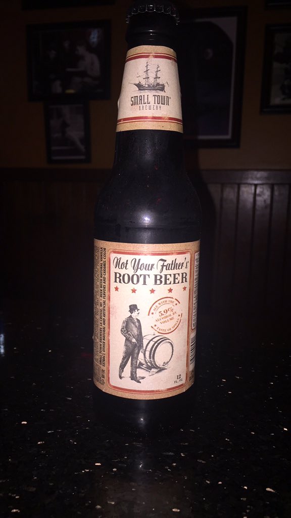 Players1985's tweet photo. We are now carrying Not Your Father's Root Beer! Come on in and see us! https://t.co/Y1qn67Sov4
