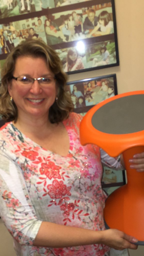 nguyenkathryne's tweet photo. One small stool for me, one giant leap for our library!#libraryredesign #PLS15 https://t.co/r8PwX07IEe