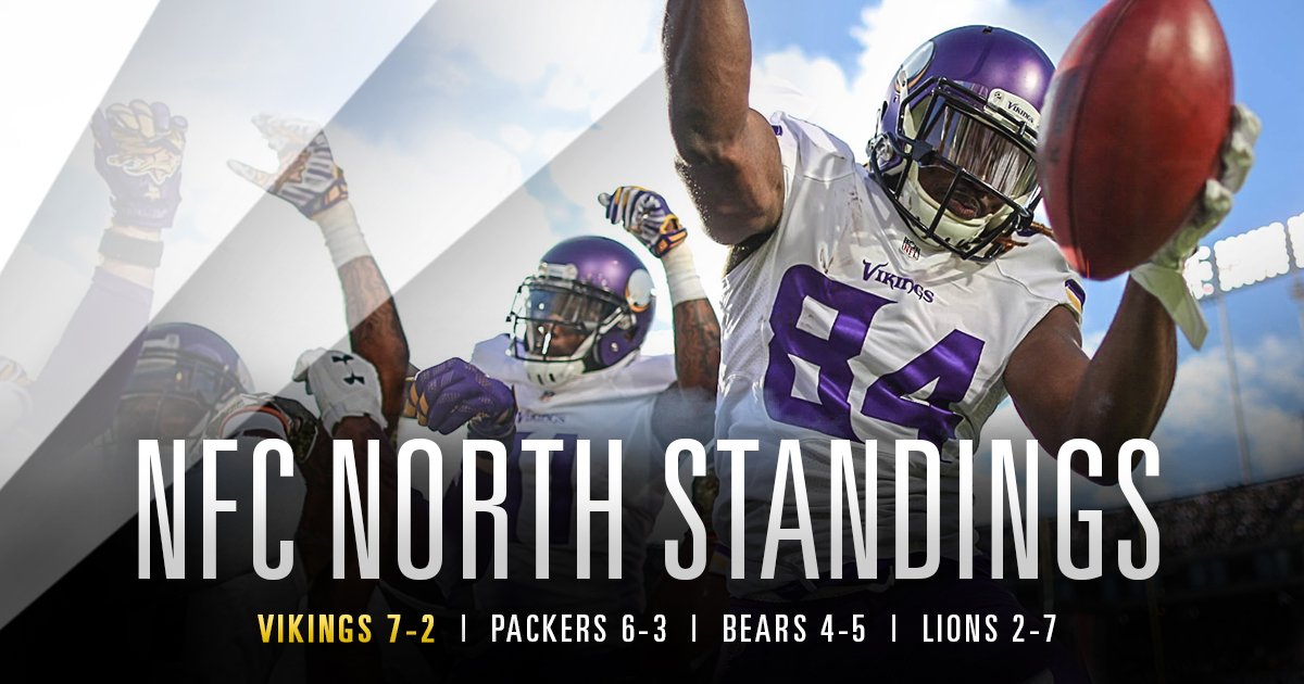 Vikings's tweet image. "It's not where you are now. It's where you are at the end of the season." - Coach Zimmer