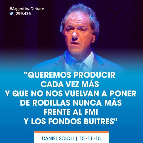 Yosoy_Laury's tweet photo. #ArgentinaDebate vamos #GanaScioli https://t.co/CZekZvAlgg