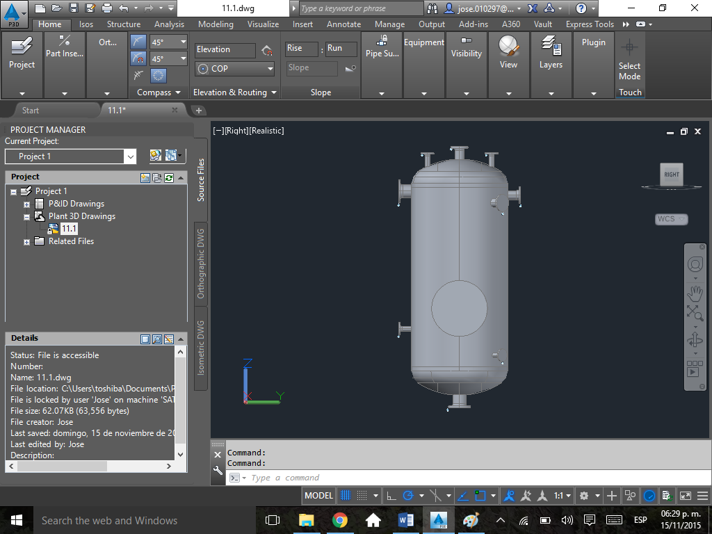 jose010297's tweet photo. #TAPlant3D Asi me quedo, tenia una duda @DrGudinho tambien tenemos que dibujar la base y la manija de la ent. Hombre https://t.co/v61jWO5TcH