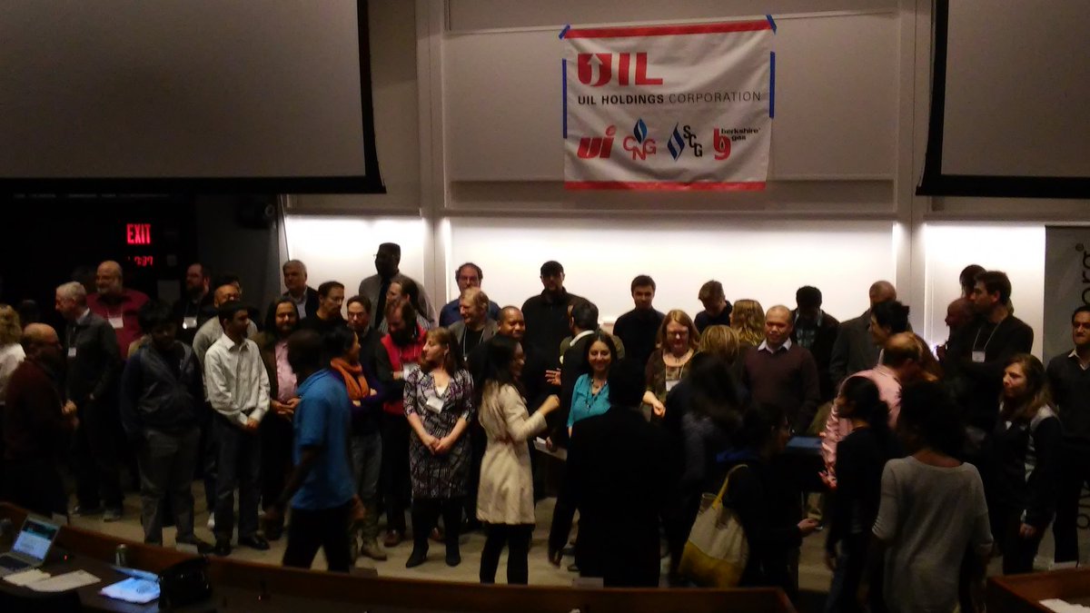 Almost all the participants of Startup Weekend New Haven <a href="/StartupHaven/">Startup Haven</a> <a href="/YaleSOM/">Yale School of Management</a> #swnewhaven