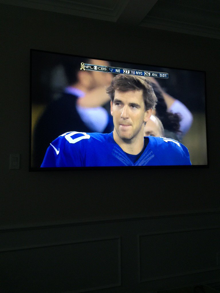 We wait till the Super Bowls to put the dagger I your heart' RT @mariamenounos: Yup...not this time Eli #Patriots