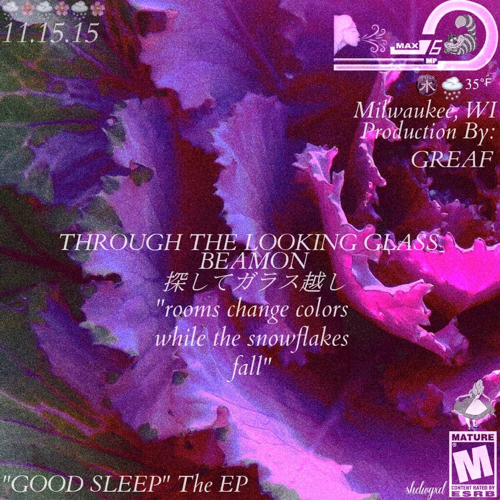 TheBeamon's tweet photo. new music 

"through the looking glass" 

produced by @GREAFER 

art: @SHDWGXD 

https://t.co/FFrjYU4fJO https://t.co/FmCNy1fR6d