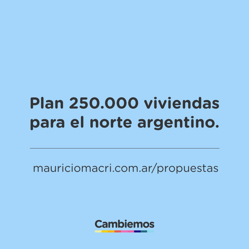 Plan Belgrano #MacriPresidente #ArgentinaDebate