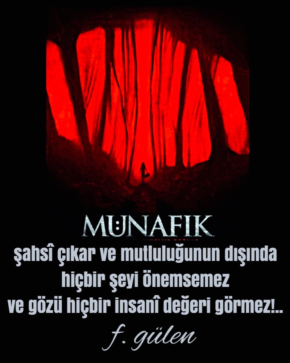 DrKudret's tweet photo. Münafık, şahsî çıkar ve mutluluğunun dışında hiçbir şeyi önemsemez ve gözü hiçbir insanî değeri görmez!.. https://t.co/pFJiFQ1Q2Z