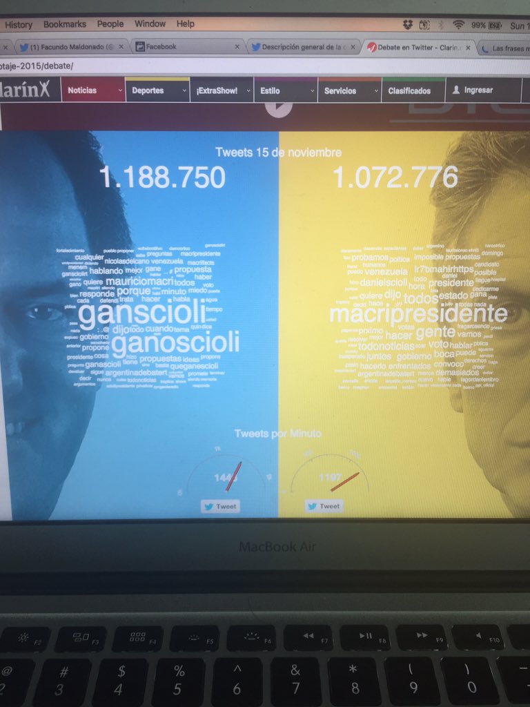 facu1975's tweet photo. Clarín sigue diciendo que #GanoScioli. Pero Lanata se empeña en decir lo contrario. https://t.co/KSs4D3qfhS