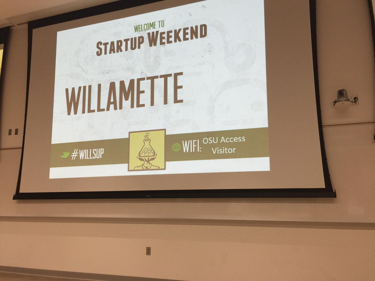 NitinrRai's tweet photo. At startup weekend willamette as judge. #willsup @StartupWeekend @oregonstateuniv @PDXSW https://t.co/SnKNpLKOrn