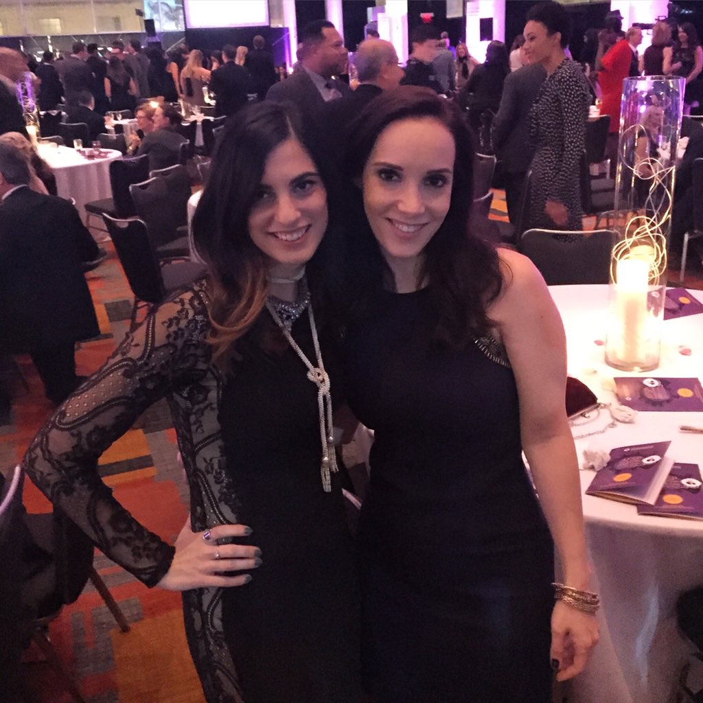 CaseyReed's tweet photo. With @JessieHoleva at #PhillyAFSP for @phillychitchat HughE Dillion!π Thanks to @Rizzieri for getting me ready! https://t.co/eNKNVXXXrG