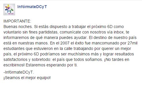 InformateDCyT's tweet photo. https://t.co/BWzpC1VtI3