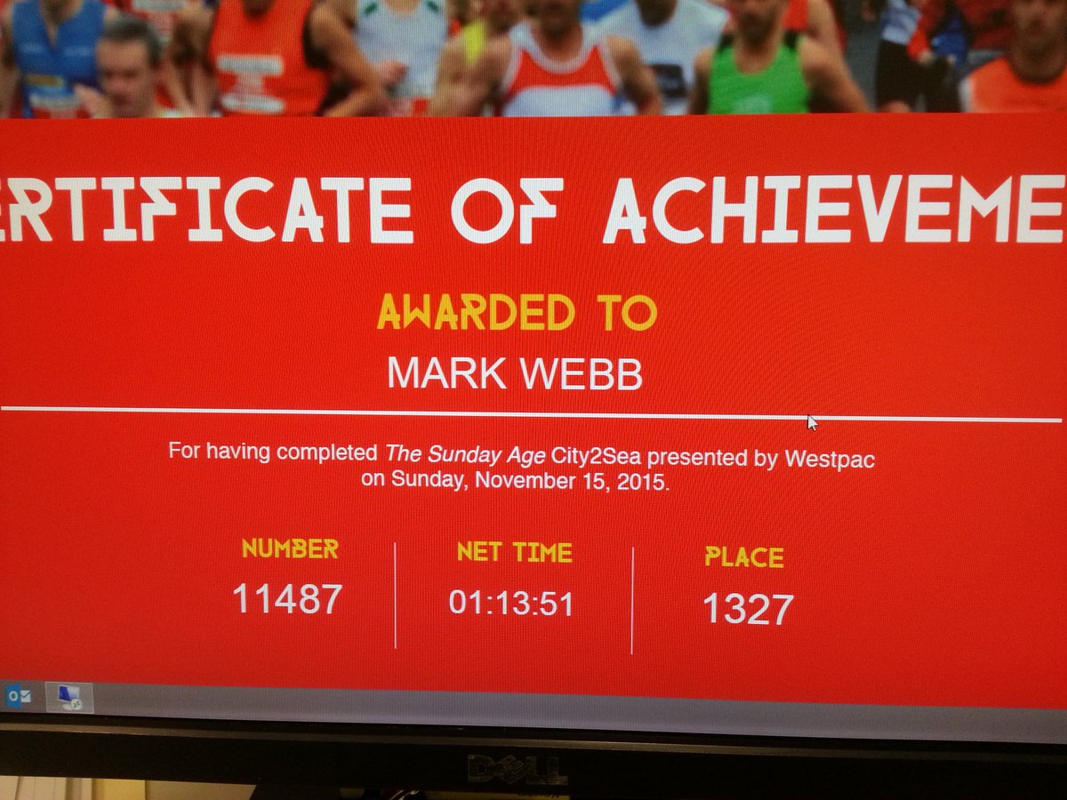 Congrats <a href="/webbo_m/">Mark webb</a> sub 5m kms over 15ks. Welcome to the Red team in 2016 #promotion <a href="/hesawizardharry/">Chris Weitzel</a> <a href="/leighdavies14/">Leigh Davies</a>