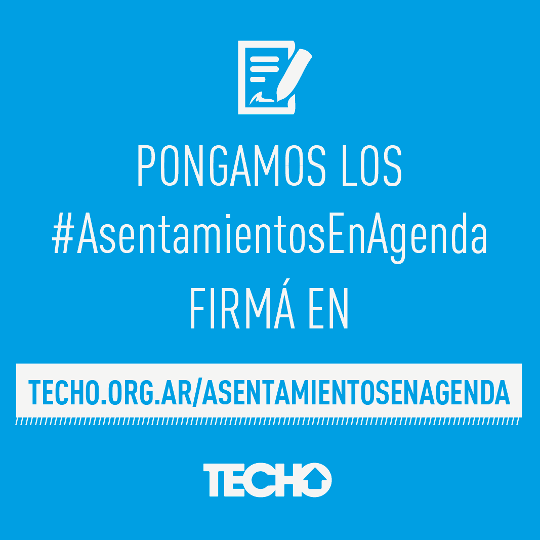 TECHOarg's tweet photo. Queremos que la pobreza esté en la agenda pública, mediática y política.
#AsentamientosEnAgenda #ArgentinaDebate https://t.co/cWK9tWV1pv