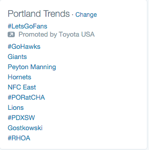 PDXSW's tweet photo. PSA: We are trending in Portland! #PDXSW https://t.co/8TlX7GFXDp