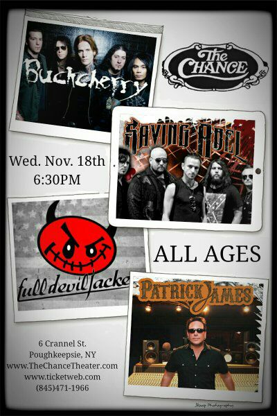 Joe_Raap's tweet image. @Buckcherry @jtbuckcherry, @SavingAbel, @fulldeviljacket &amp;amp; Patrick James at @TheChanceComplx TheChanceTheater.com