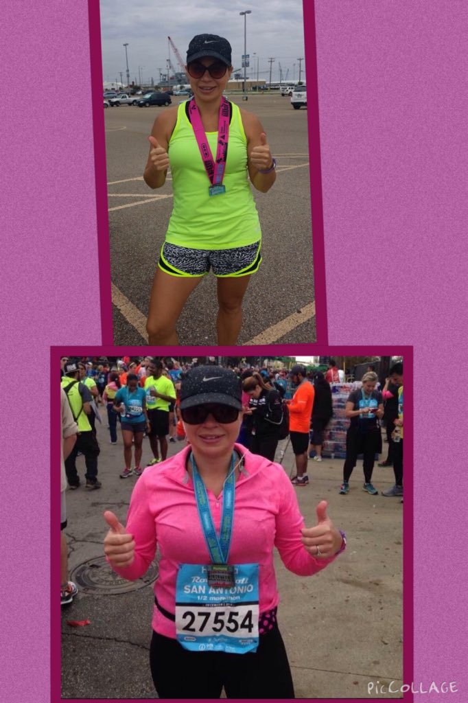 deevilla0926's tweet photo. Last years 13.1 and this years 13.1! #halfcrazy #readyfor3 https://t.co/tohxrhzoO3