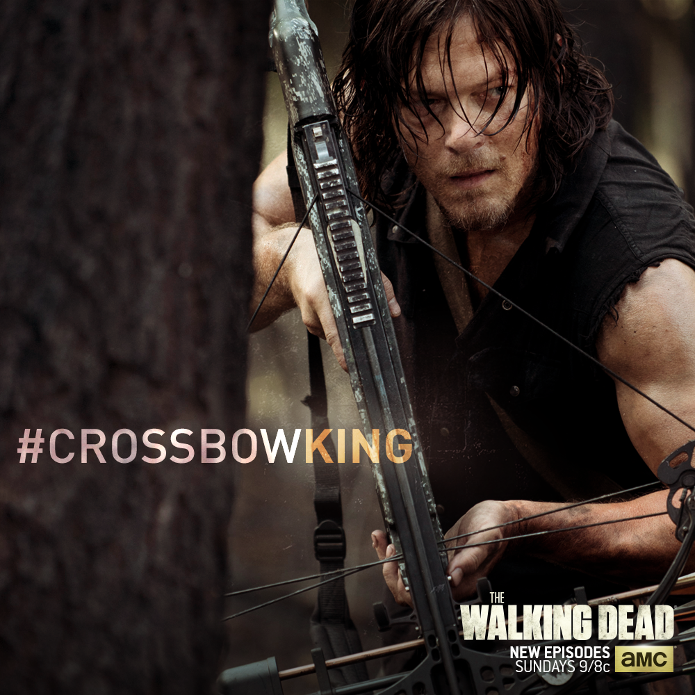 WalkingDead_AMC's tweet image. #CrossbowKing #TWD