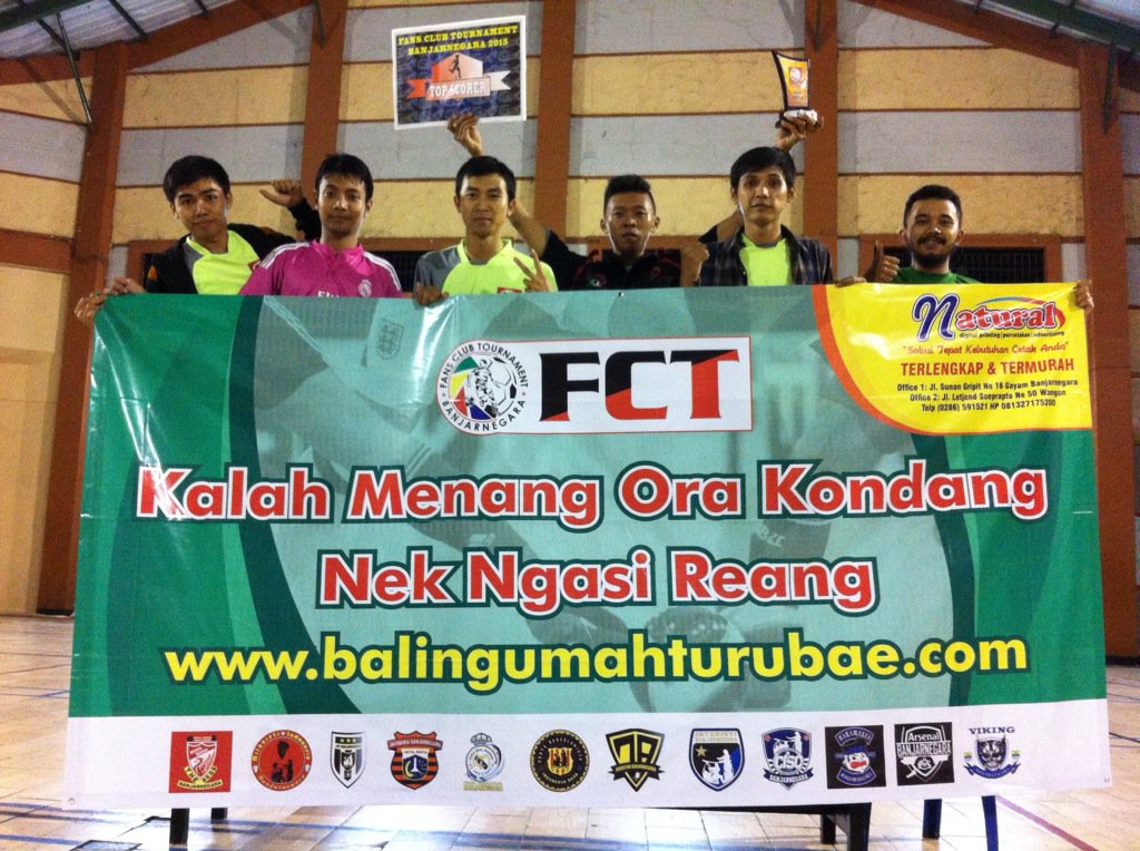 Bukan nominal hadiah yang kami tuju dalam tournament ini tapi ke akraban dan ajang Bersilahturahim antar semua Fans