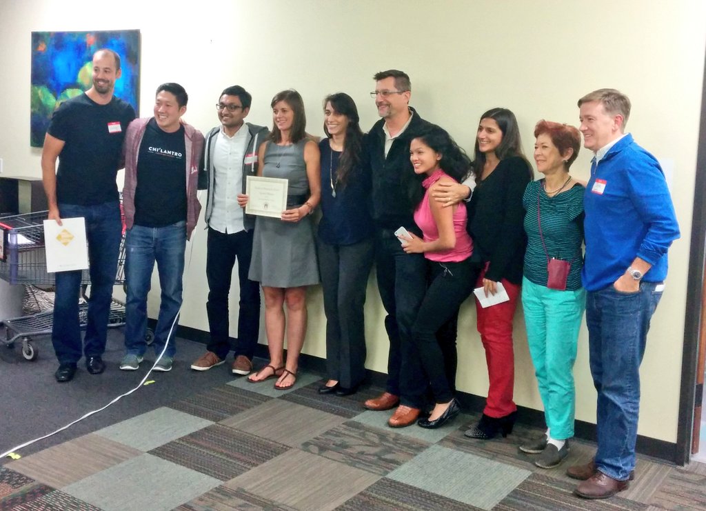 Congratulations to team #HoneyHomes for placing 1st in the <a href="/ATXSW/">Startup Weekend ATX</a> competition! Good luck in #GSB2015! #swfoodtech