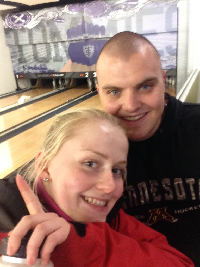Alabelnumberone's tweet photo. Bowling and pizza #globaltommies #brotherandsister https://t.co/5AYfHM62xx