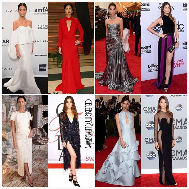 Happy Birthday Lily Aldridge! This beauty turns 30 today. A few of Lily\s best red carpet  