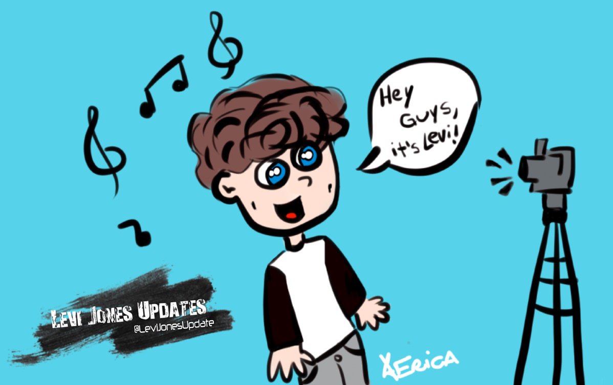 LeviJonesUpdate's tweet photo. @TheTideLevi I drew you as a cartoon and I really hope you like it! Love you xx https://t.co/YRQhCWZ6CE