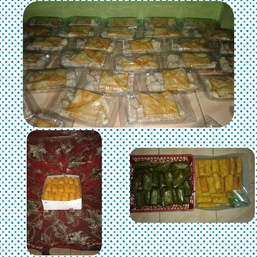 Menerima pesanan somay,risoles,lontong..cocok untuk segala acara dan cuaca..yuuk dipesan