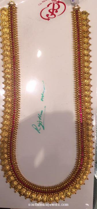 22 Carat Long Kasumalai Haram 