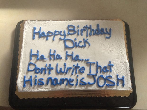 ThePoke's tweet photo. When the cake decorator takes you literally

https://t.co/TQINNSxpgn https://t.co/hQq8BkKn7A