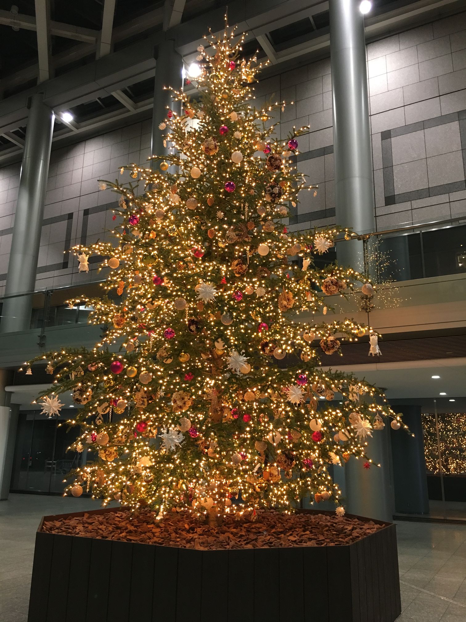 Park Hyatt Tokyo No Twitter 今宵より 新宿パークタワーはじめ西新宿エリアのビルでイルミネーションが点灯 1階アトリウムにはクリスマスツリーもお目見えしました パークハイアット東京のエントランスでも光の粒子が煌めき ホリデーシーズンの華やぎを演出してい