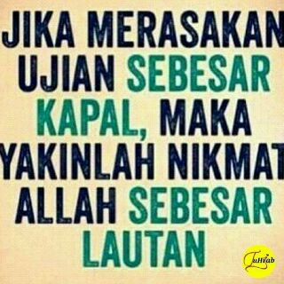 Assalamualaikum semuanya. Semoga hari ini semua mendapat berkah dan rahmat dari Allah SWT.