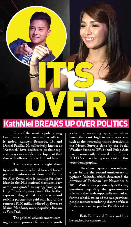 Dahil inendorse ni Daniel si Mar. Eto nangyari. #GodSaveOurDemocracy #PSYBeginAgain