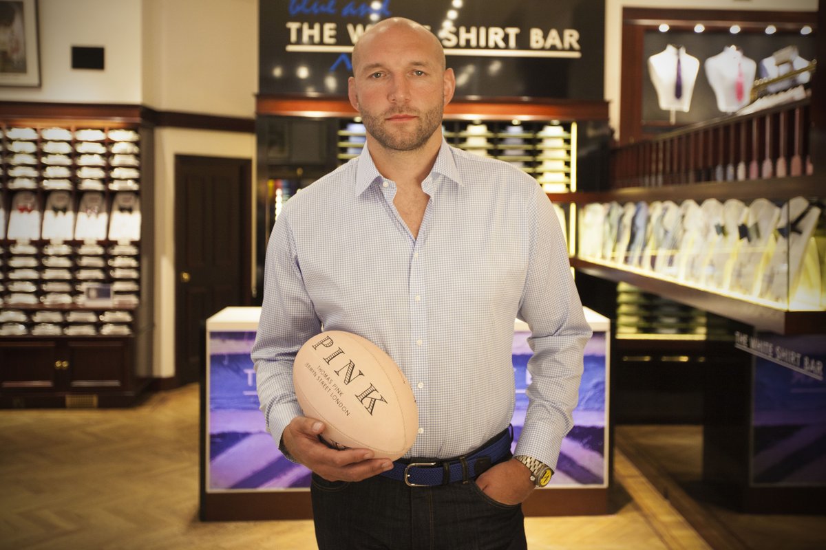 TheGalleriaUAE's tweet photo. Do you know what shirt you are? Ben Kay is an Athletic fit! #ThomasPink #WSAY #TheGalleriaUAE #InAbuDhabi https://t.co/sKdigHrFOv