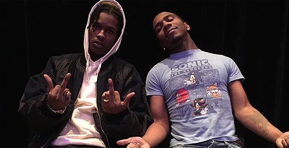 hypebeastmusic's tweet photo. .@asvpxrocky brought out @LILBTHEBASEDGOD for his #rockyandtyler set https://t.co/ftt0bzOBJ5 https://t.co/CfkSlVhUMf
